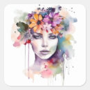 Search for beautiful flowers stickers Delicate