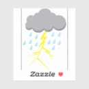 Search for lightning storm stickers Rain