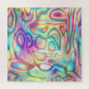 Search for holographic puzzles Rainbow