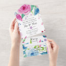 Search for ultra violet wedding invitations Botanical