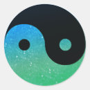 Search for blue yin yang stickers Black