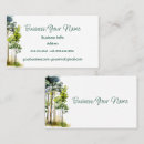 Search for forestry business cards Outdoors