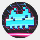 Search for bright neon stickers Vintage