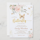 Search for little baby girl shower invitations Butterfly