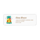 Search for hula return address labels Girl