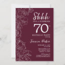 Search for burgundy floral invitations Marsala
