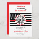 Search for firefighter retirement invitations First responder