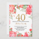 Search for summer 40th birthday invitations Adult birthday party