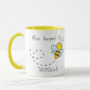 Search for happy bee mugs Yellow