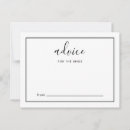 Search for black and white advice cards Script