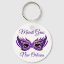 Search for masquerade key rings Mardi gras