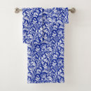 Search for cobalt blue bath towels Blue and white