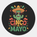 Search for funny cactus stickers Sombrero