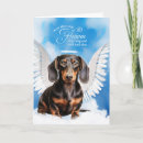 Search for dachshund angel postcards Dogs
