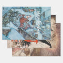 Search for night before christmas wrapping paper Watercolor