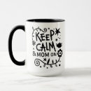 Search for keep calm and drink mugs Typography