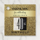 Search for 40th birthday gift tags Black