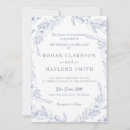 Search for pale blue wedding invitations Floral