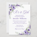 Search for purple watercolor invitations Chic