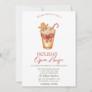 Search for gingerbread christmas invitations Open house