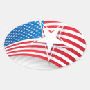 Search for independence day oval stickers Patriotic