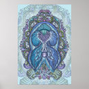 Search for blue mandala posters Healing