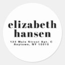 Search for bold letters return address labels Simple