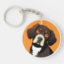 Search for cute illustrations key rings Puppy