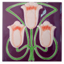 Search for art nouveau purple tiles Antique