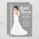 Search for diamonds and pearls bridal shower invitations Chic
