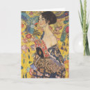 Search for gustav klimt cards Lady with fan
