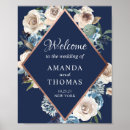Search for navy blue and rose gold posters Watercolor