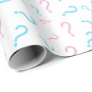 Search for pink and blue gender reveal wrapping paper Baby shower