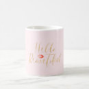 Search for gold lips mugs Girly