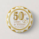 Search for 50th anniversary badges Gold