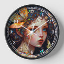 Search for fantasy butterfly clocks Fairy