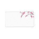 Search for japanese cherry blossom return address labels Asian