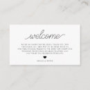 Search for welcome bag invitations Simple