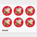 Search for cartoon design stickers Food
