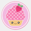 Search for cartoon strawberry stickers Dessert