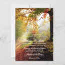 Search for fall leaves wedding invitations Forest