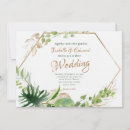 Search for monstera wedding invitations Green