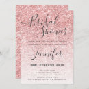 Search for glam bridal shower invitations Foil