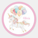Search for rainbow unicorn stickers Pink and gold