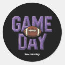 Search for football game stickers Vintage