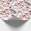 Search for blood wrapping paper Splatter