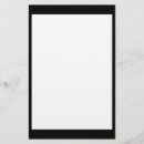 Search for black bordered stationery paper Black and white