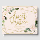 Search for floral guest books Calligraphy