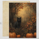Search for halloween scrapbook paper Black