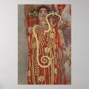 Search for gustav klimt painting posters Hygieia